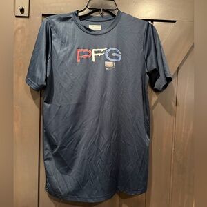 Columbia Boys Dark Blue PFG Tee